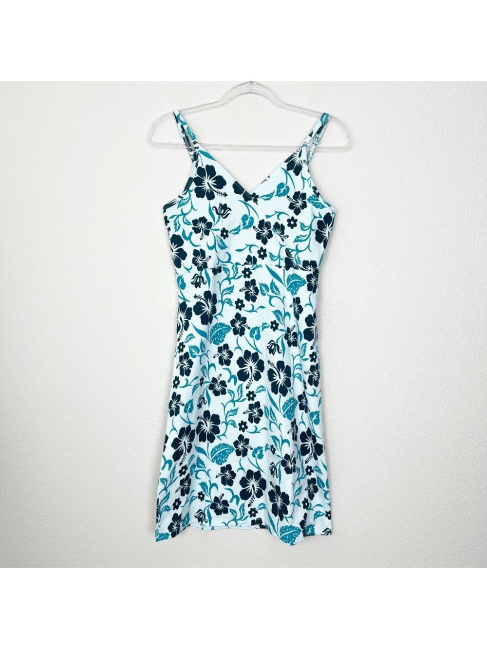 Hibiscus Collection XXL Hawaii Floral Tropical Sleeveless Tank Rayon Dress